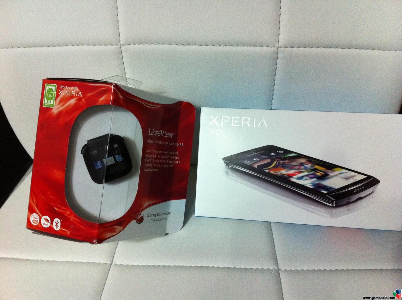 [VENDO] 3  Sony Ericsson Xperia Arc Vodafone+LifeView precintados!!