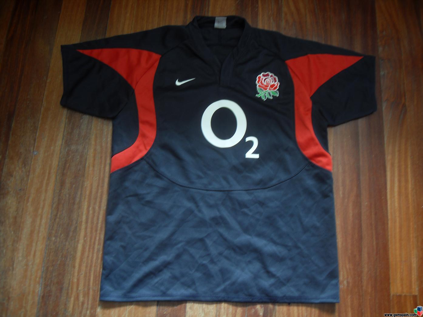 [vendo] Camiseta Rugby Inglaterra, La Rosa Blanca Y Negra