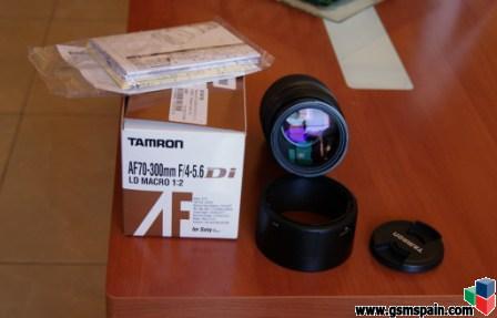 [VENDO] Objetivo TAMRON AF 70-300 para Sony 120 g.i.