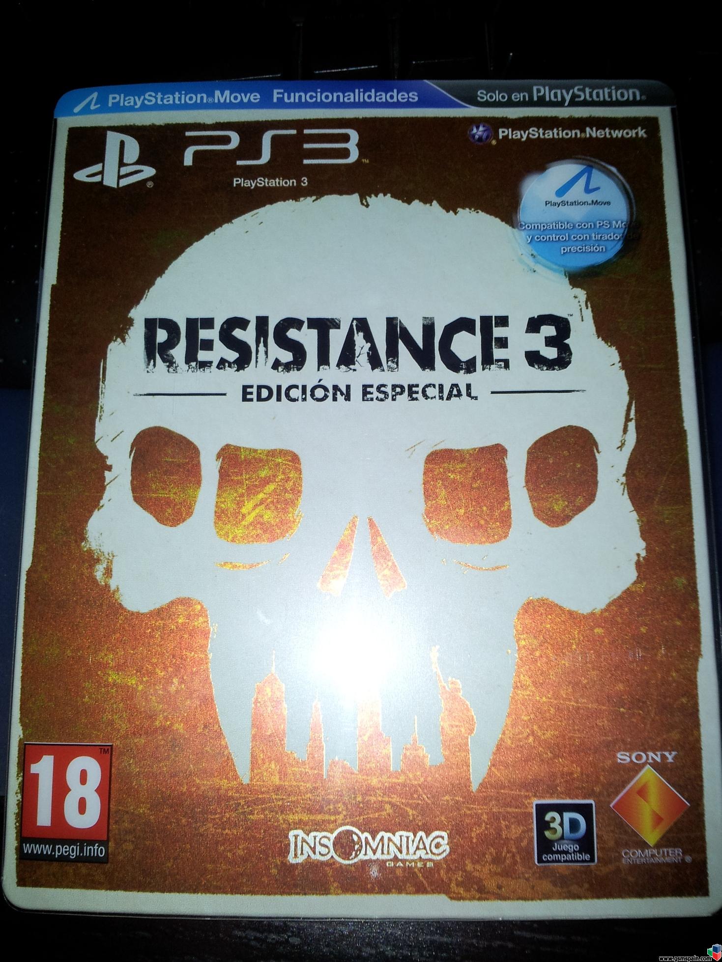 [VENDO] *PS3* Resistance 3  Edicin Especial PAL/ES nuevo en BCN