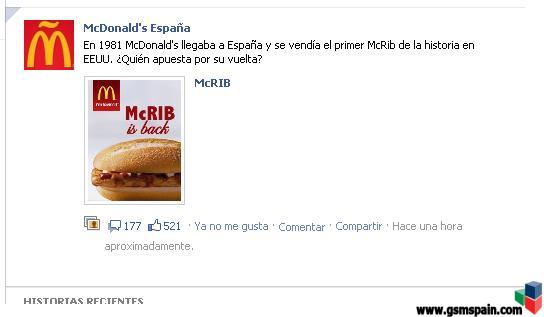 Vuelve el Mc.Rib