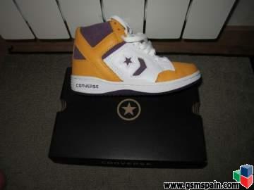 [VENDO] Zapatillas Converse Weapon 86 League Edicion Lakers  45 e.i!!!!!