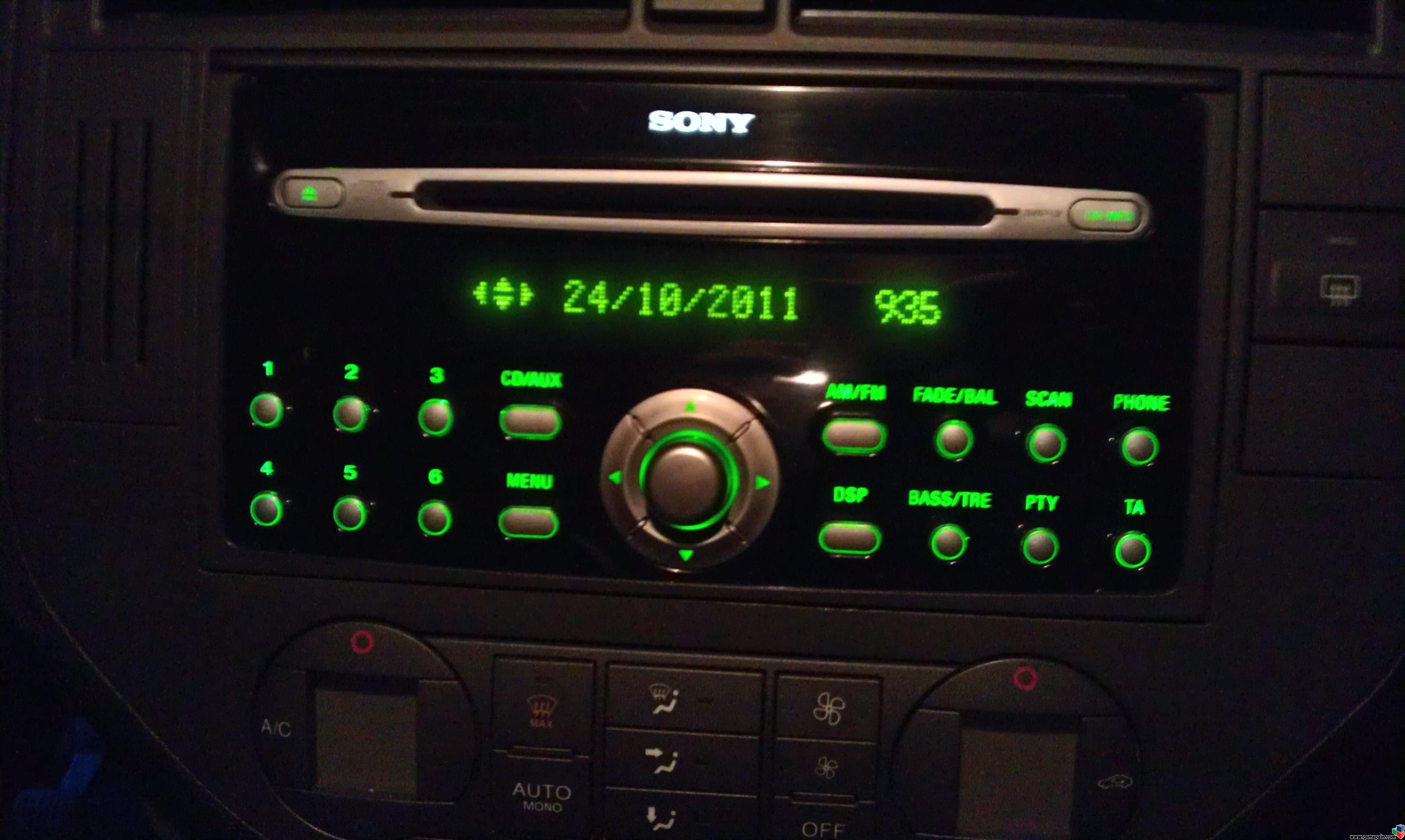 [VENDO] RADIO CD MP3 Sony para Ford Focus