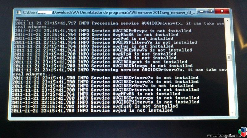 [AYUDA] Imposible desintalar AVG 2011
