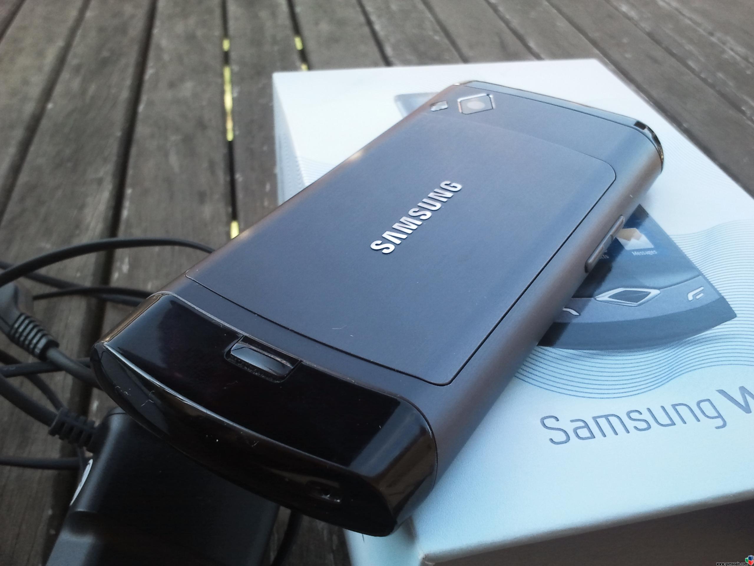 [VENDO] Vendo Samsung Wave S8500  IMPECABLE y LIBRE de origen