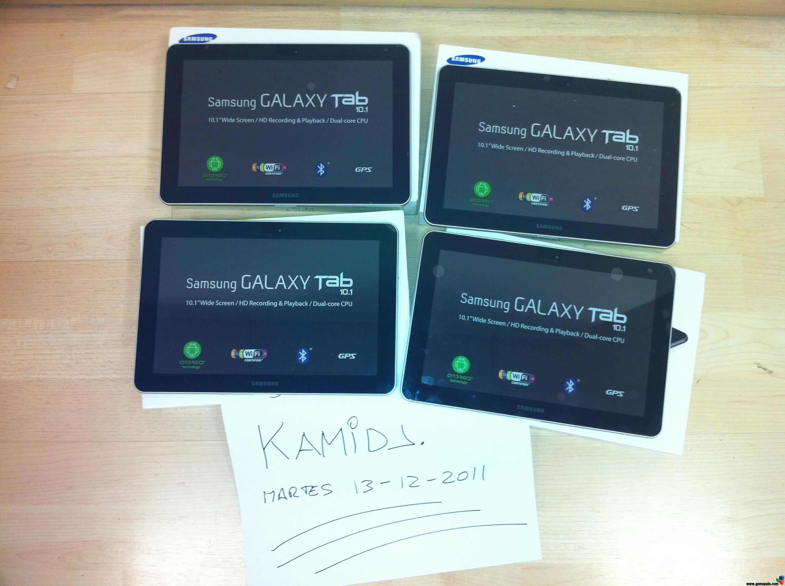 [VENDO] 4 Ud. Samsung Galaxy Tab 10.1 P7500 Wifi 3g