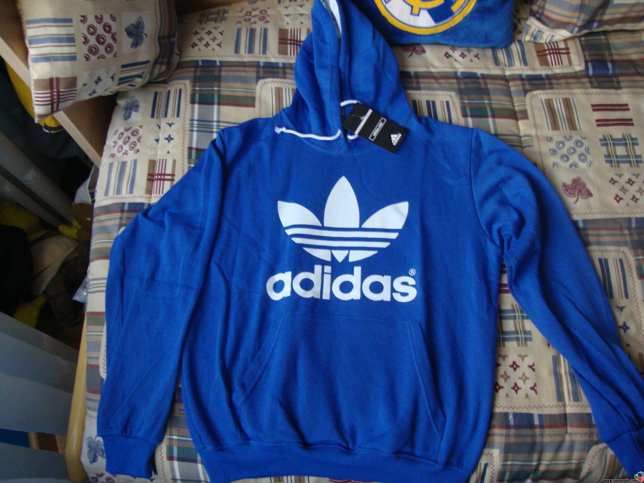 sudadera adidas azul