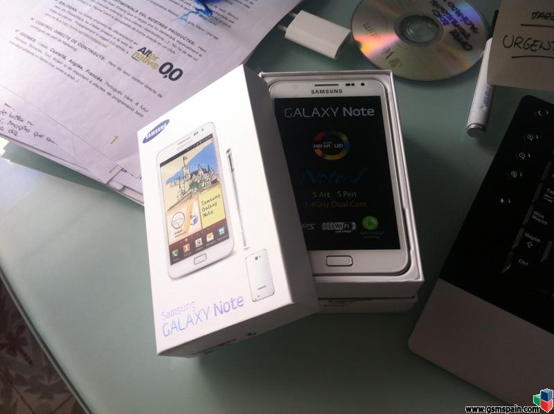 [VENDO] Samsung Galaxy Note Blanco - A estrena