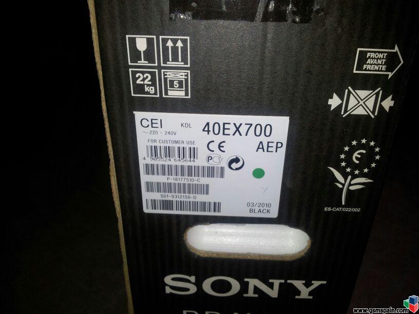 [VENDO] SONY bravia KDL-40EX700  edge LED