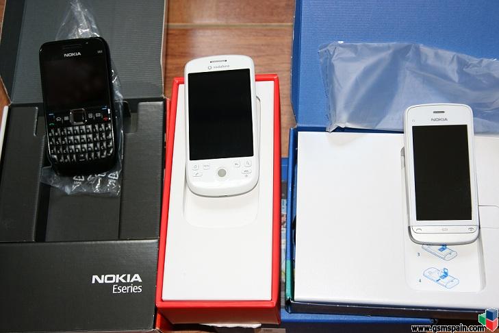 [VENDO] Iphone 4s, nokias c5-03, x7 y e63, Samsung Wave libre,HTC magic,Lg Optimus 7 libre..