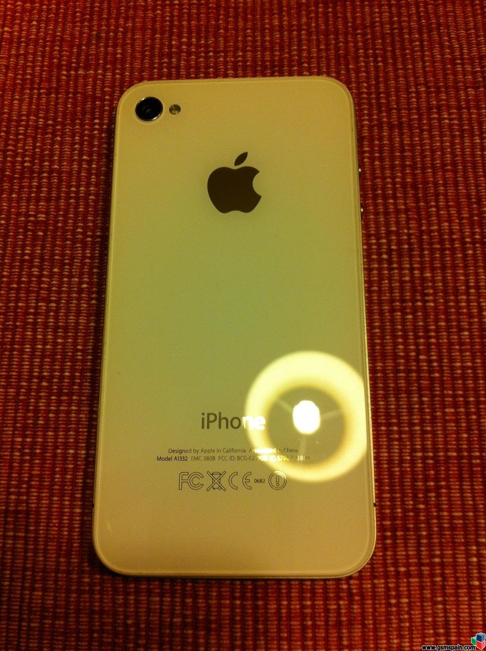 [VENDO] Iphone 4 Blanco Orange 16Gb