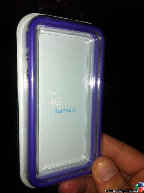 [VENDO] Bumpers Transparente/Varios Colores para Iphone 4S e Iphone 4. Gran calidad.