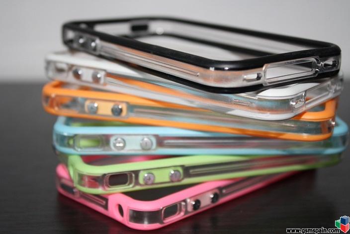 [VENDO] Bumpers Transparente/Varios Colores para Iphone 4S e Iphone 4. Gran calidad.