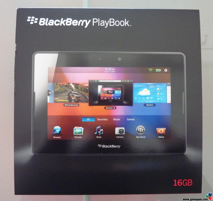 [VENDO] [TABLET] BlackBerry PlayBook 16Gb WiFi Nueva