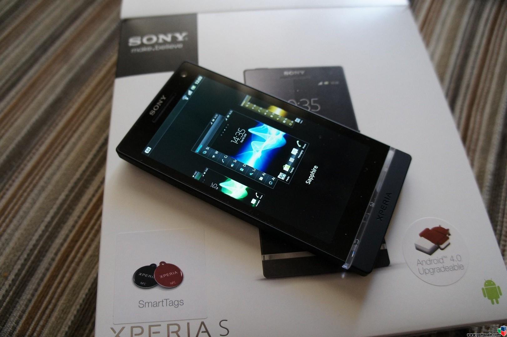 [REVIEW] Nuevo modelo Sony Xperia S 32 GB, Negro