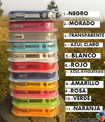 [VENDO] Bumpers Transparente/Varios Colores para Iphone 4S e Iphone 4. Gran calidad.