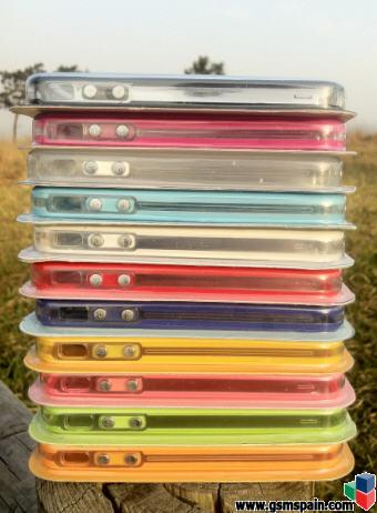 [VENDO] Bumpers Transparente/Varios Colores para Iphone 4S e Iphone 4. Gran calidad.