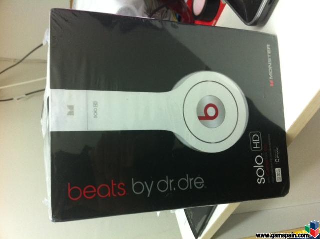 [VENDO] Auriculares Monster SOLO HD Blancos , nuevos precintados 60 con envio