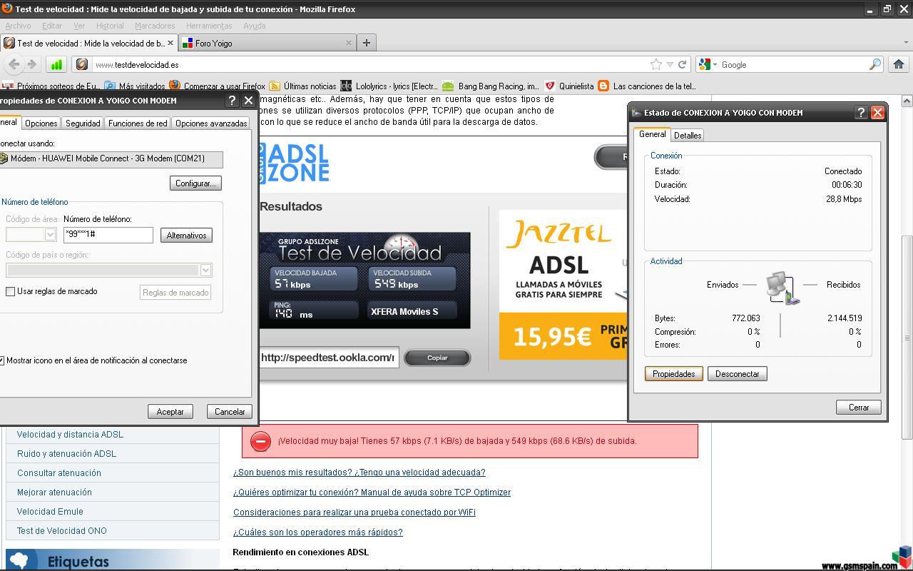 [AYUDA] Algn problema con las DNS de Yoigo?no abre nada en navegadores web..
