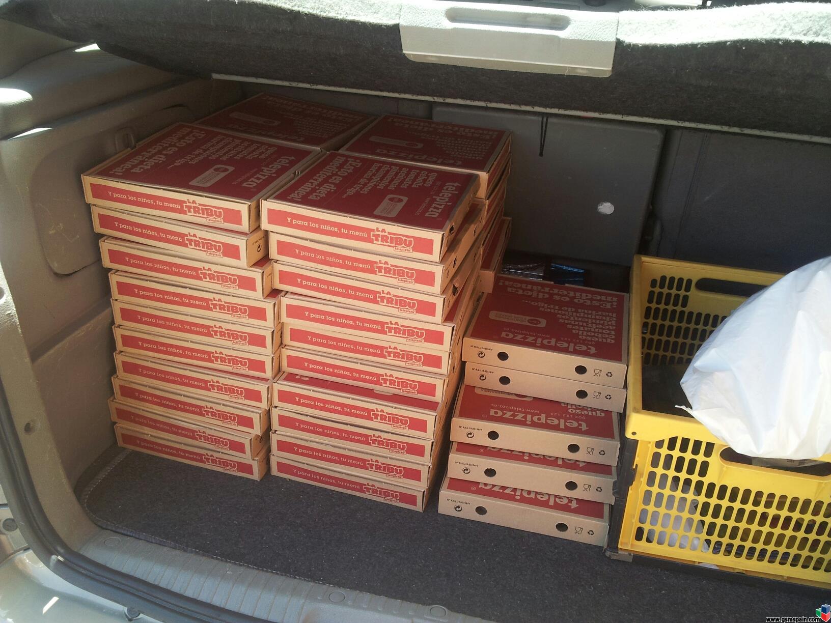 [CHOLLO] Pizzas en Telepizza a 1 euro. Yo he pedido 45