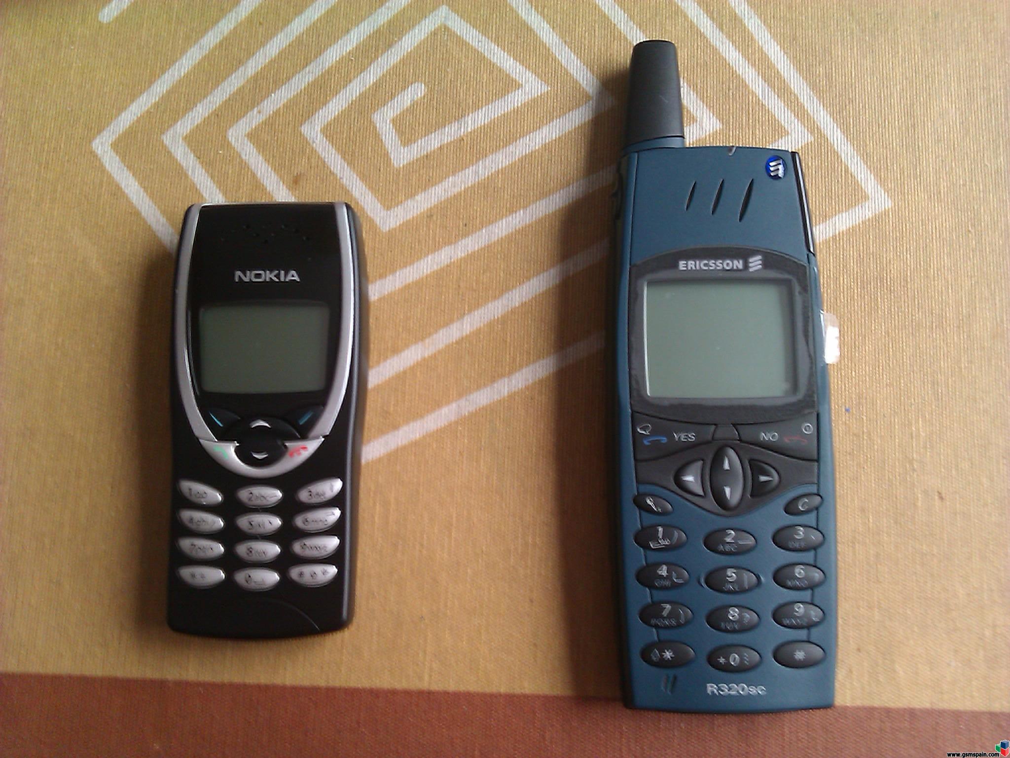 [VENDO] moviles coleccionista , Nokia 8210 y Ericsson r320s