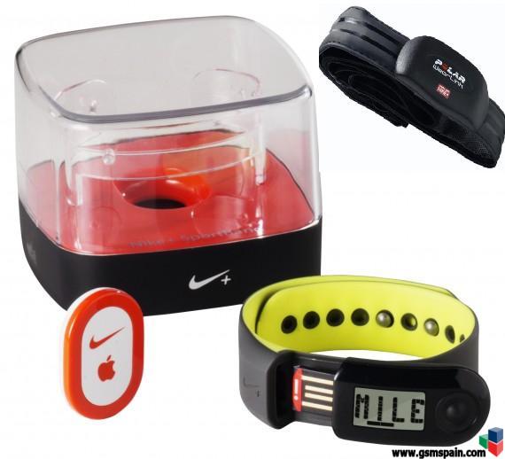 [VENDO] Sportband 2 + Cinta Polar + Sensor Nike (80 )