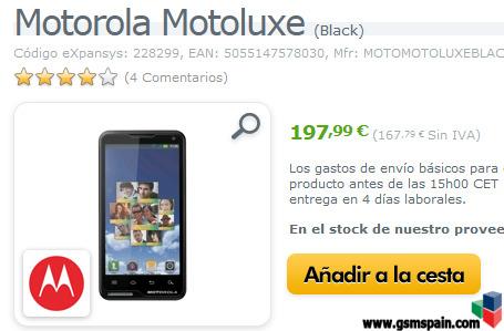 [VENDO] Oferta Motorola Motoluxe Libre Y Nuevo negociable