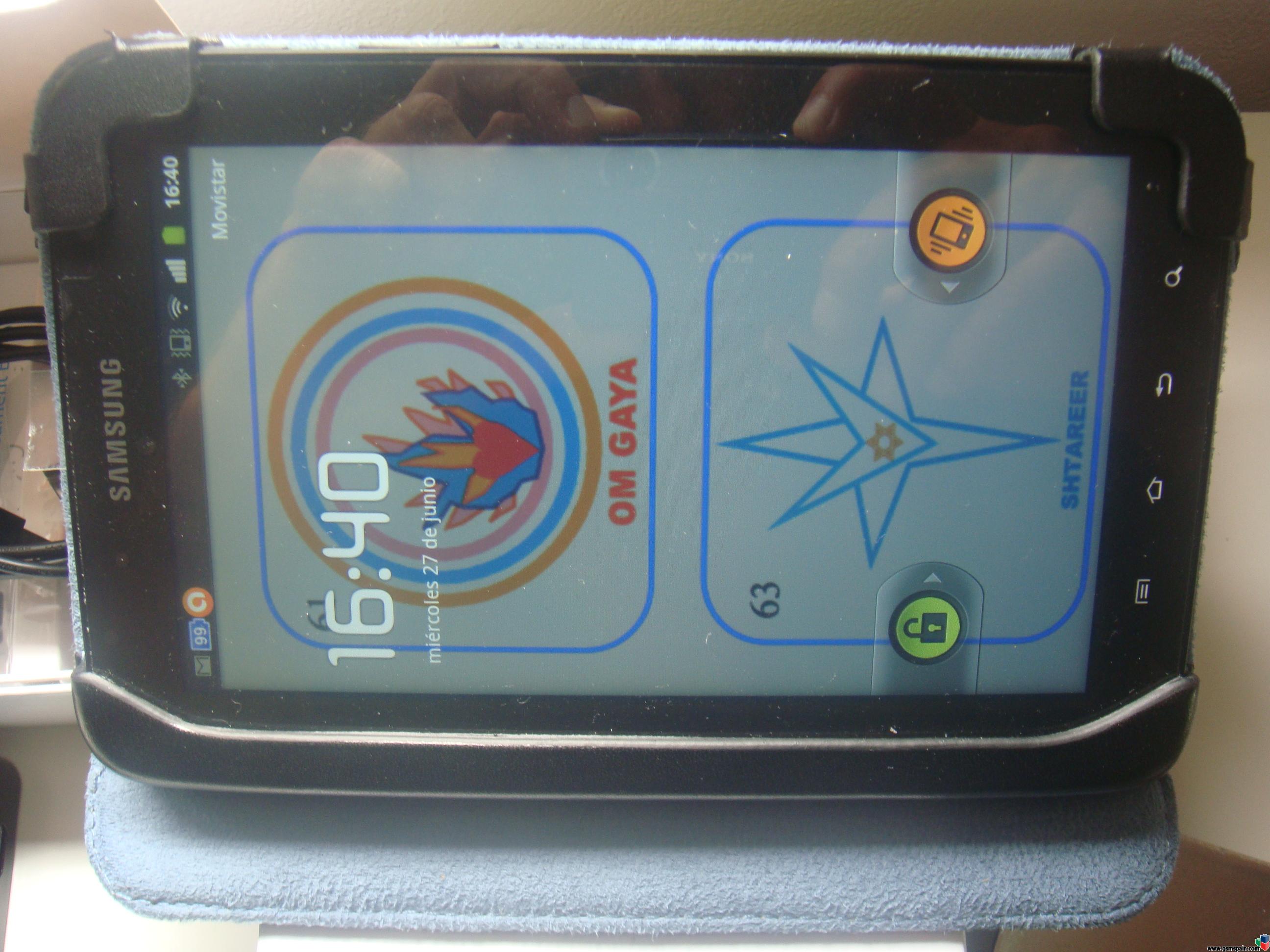 [vendo] Galaxy Tab 3g Gt-p 1000,con Funda Y Dock Oficial,fotos
