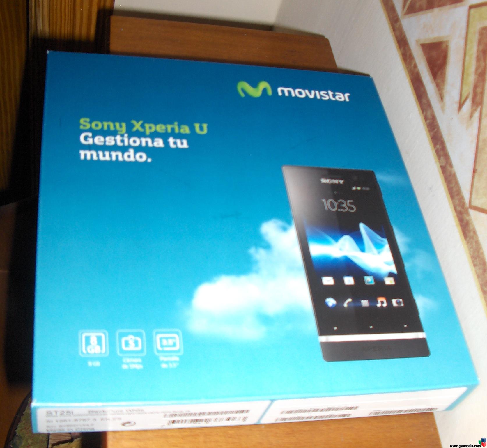 [VENDO] Sony Xperia U Libre, sin ningun uso