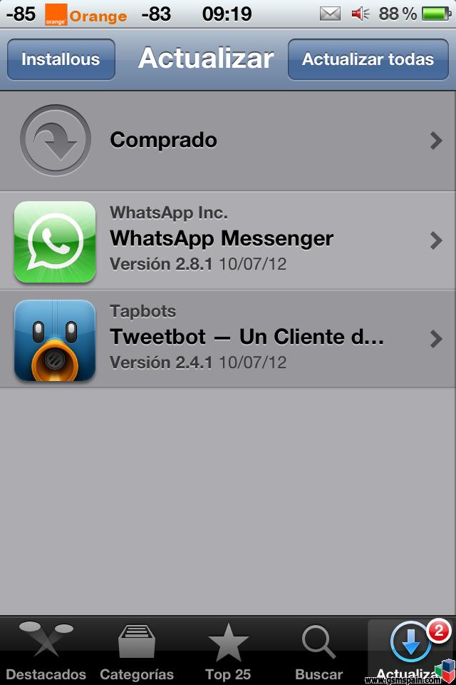 [APP] Actualizacin de Whatsapp