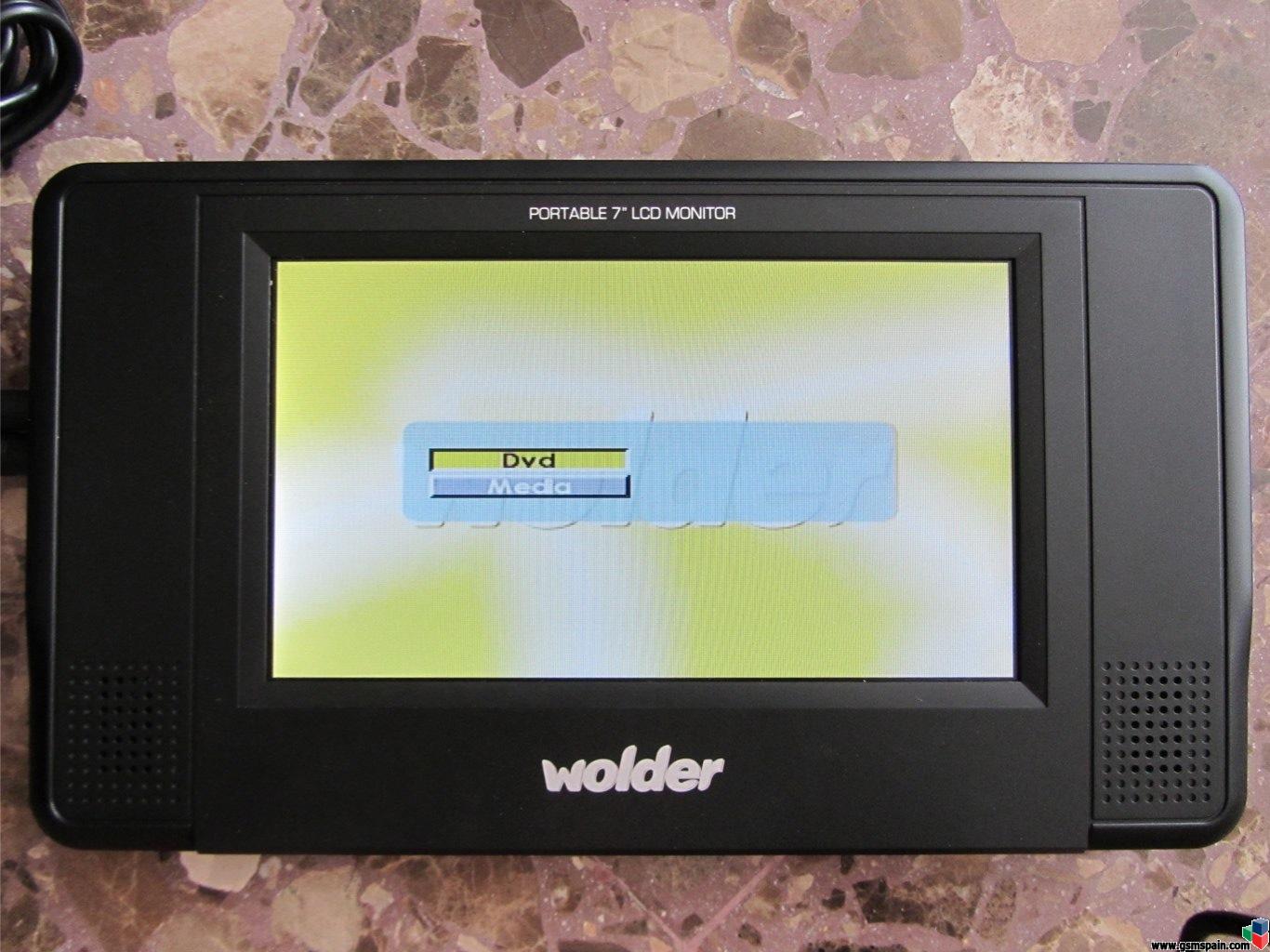[VENDO] Repro DVD-DivX Wolder - porttil doble pantalla