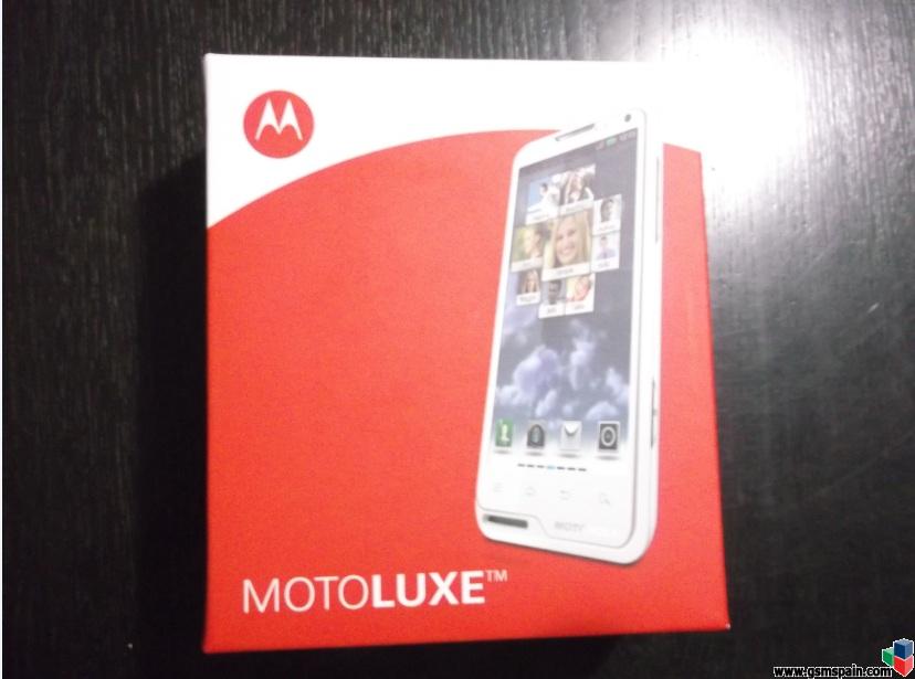 [VENDO] Motorola Motoluxe Blanco a estrenar y con factura