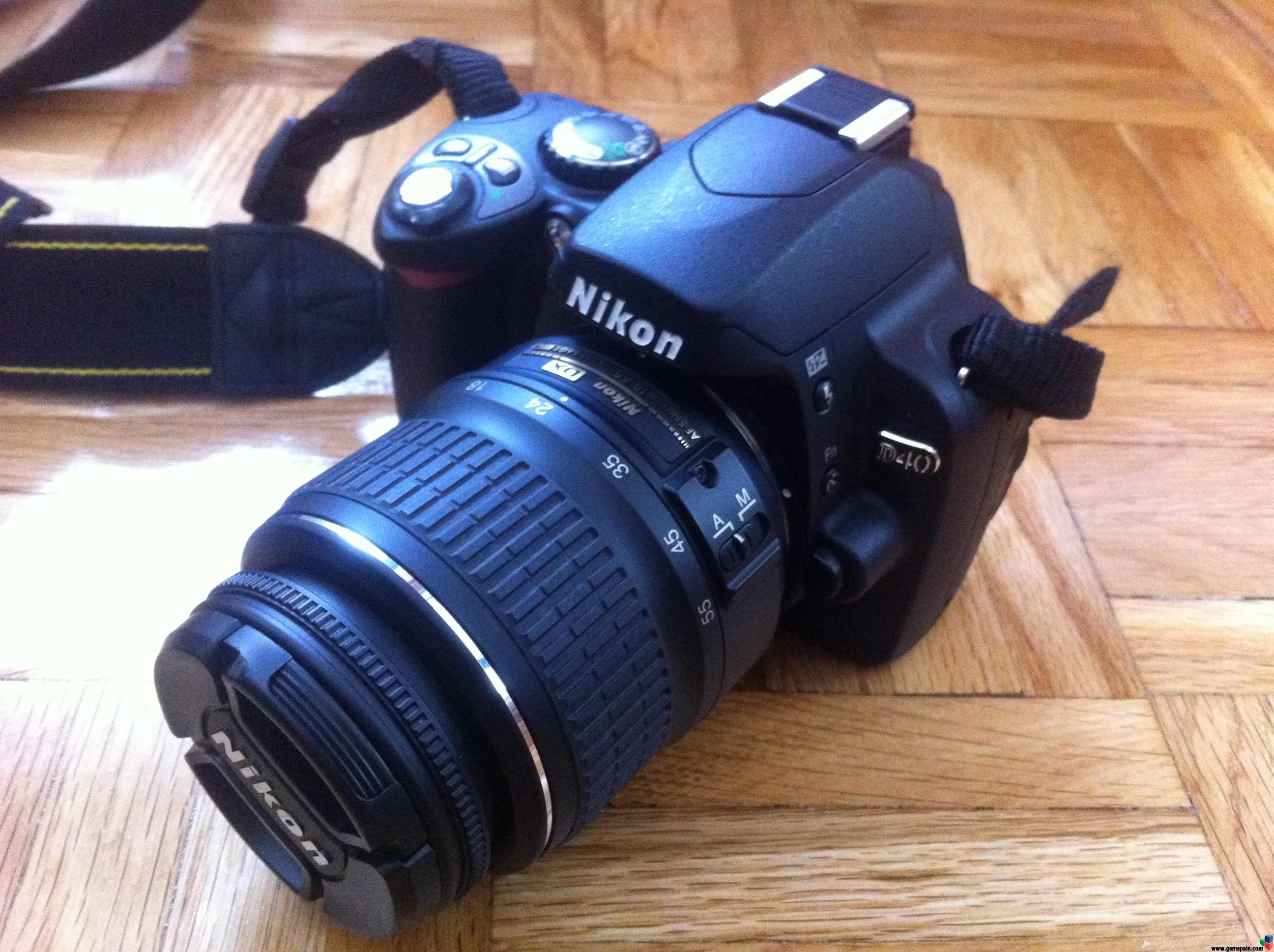 [vendo] Camara De Fotos Nikon D40.