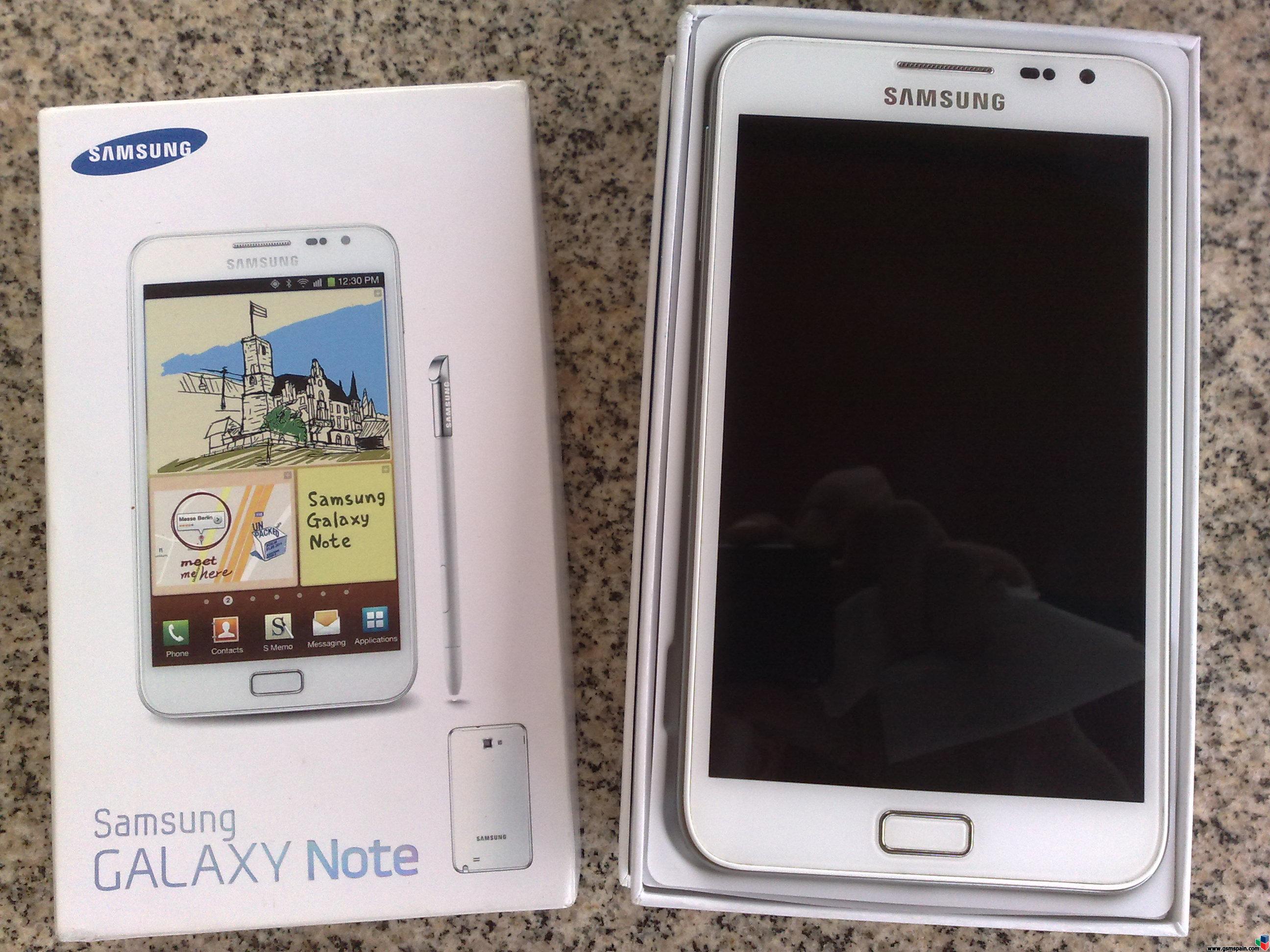 [VENDO] Samsung Galaxy NOTE Blanco - Libre, nuevo y factura [360]