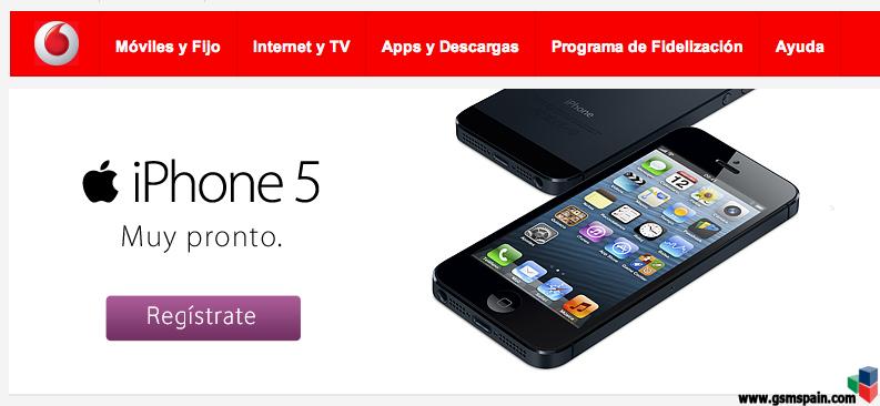 Algo est tramando Vodafone con el Iphone 5!!!