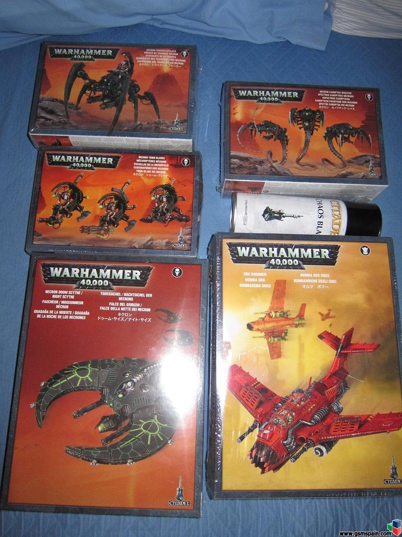 [VENDO] [CHOLLO] Pack Warhammer 40.000 muy completo por 100euros !!!