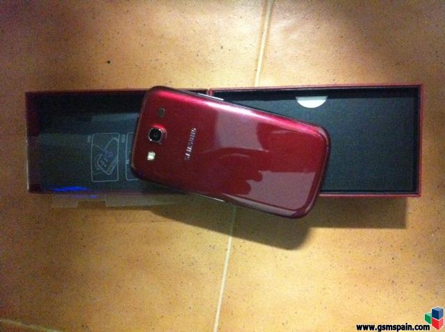 [vendo] Samsung Galaxy S3 Rojo Precintado
