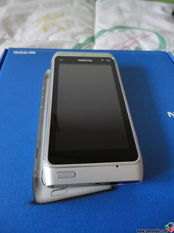 [VENDO] Nokia N8 libre, color plata.
