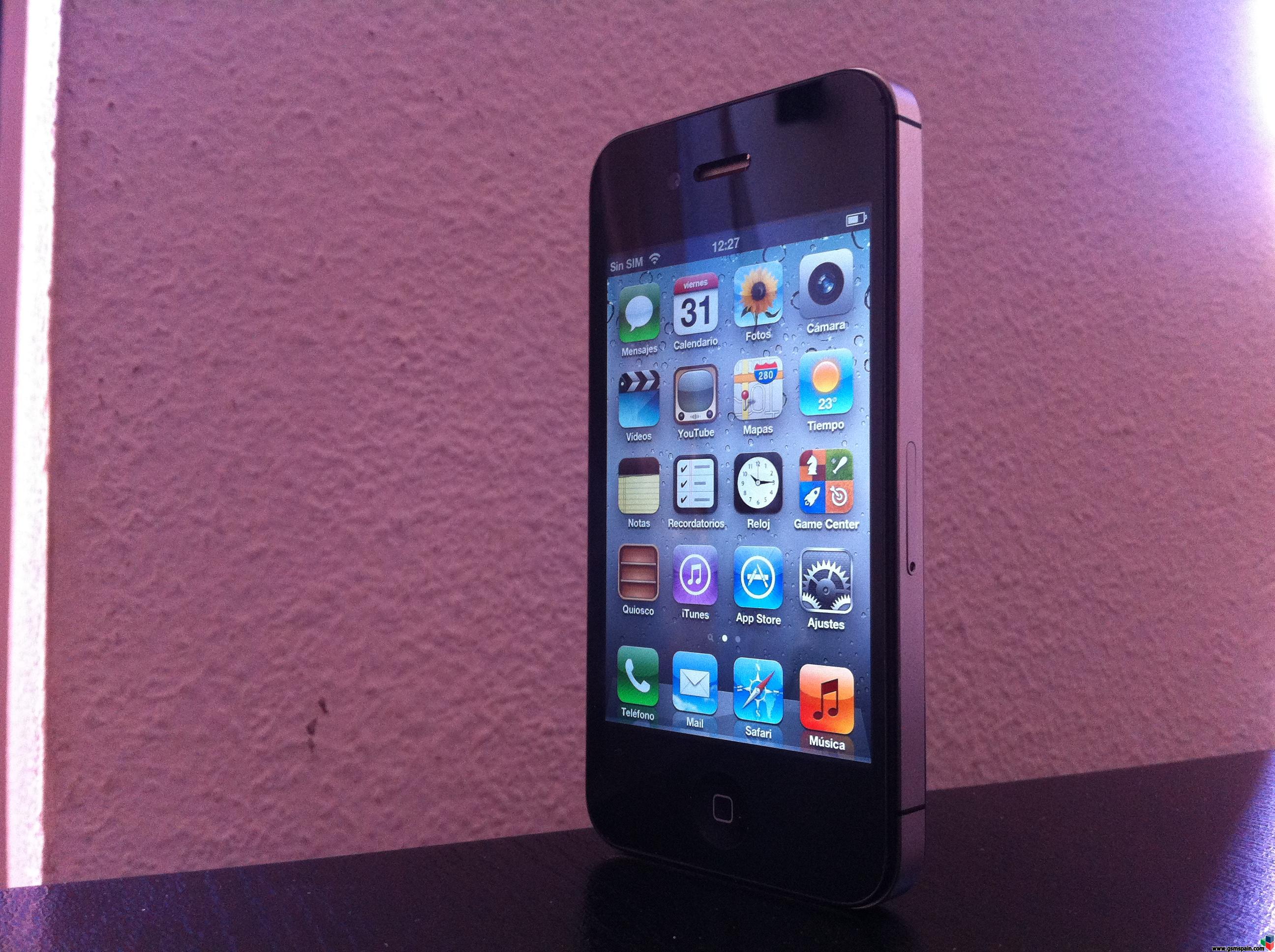 [vendo] Iphone 4s 16 Gb Orange, Impecable