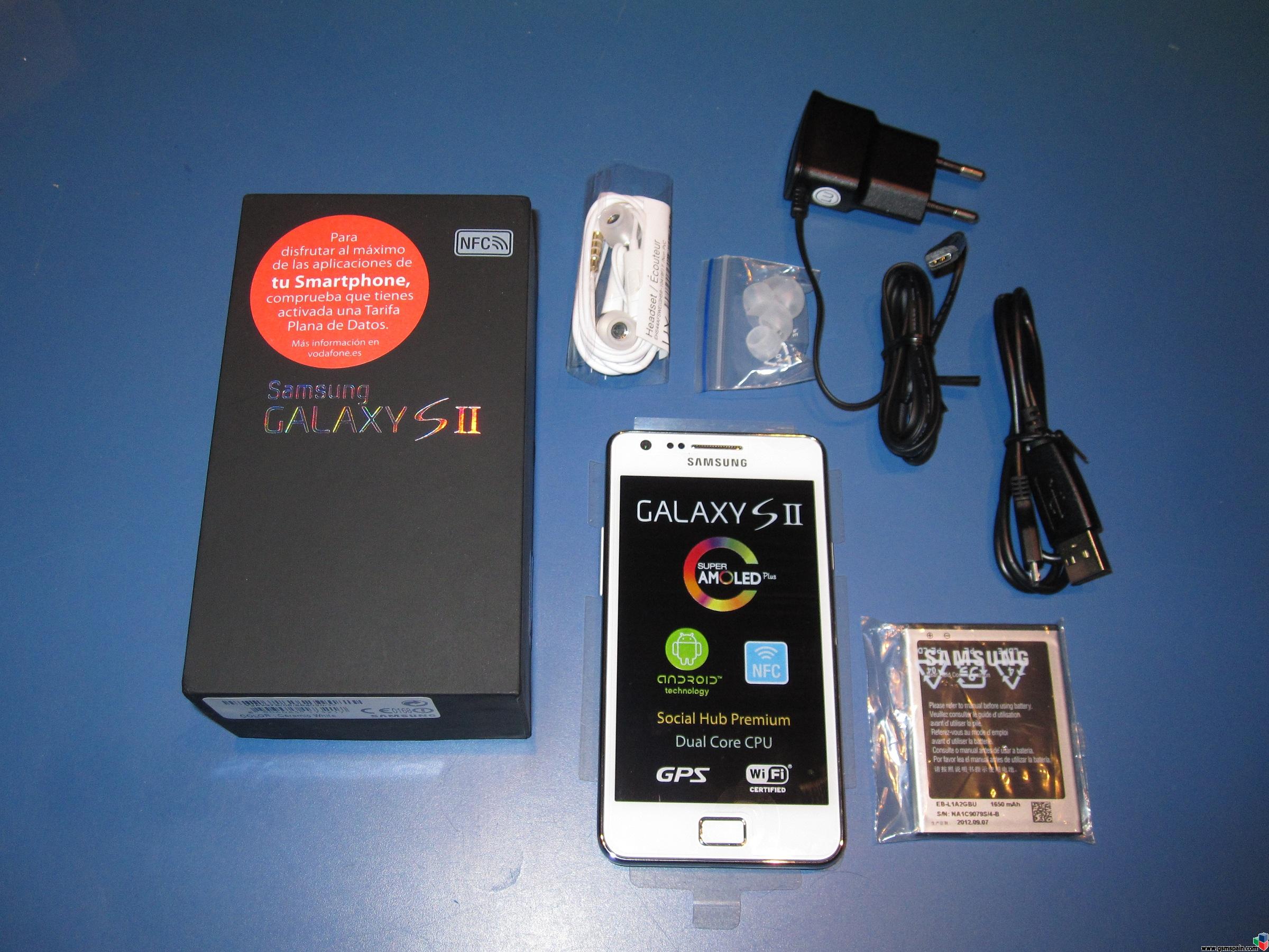 [VENDO] 299 Samsung Galaxy S2 SII Blanco NFC Nuevo Con Garanta De 2 Aos. Vodafone