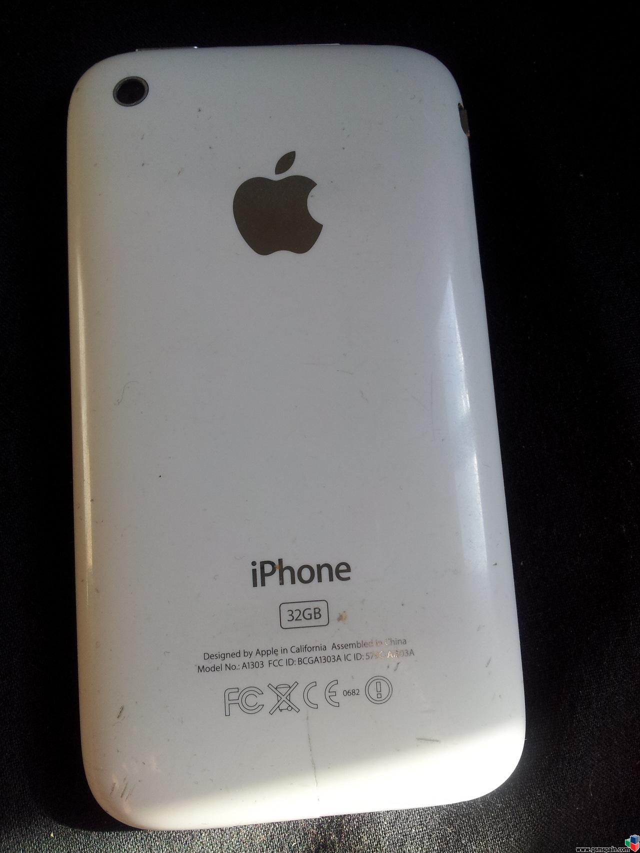[VENDO] [CAMBIO] iPhone 3Gs 32Gb Blanco Libre