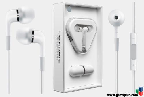 [VENDO] Apple Auriculares de tapn con mando y micro Intraurales 70