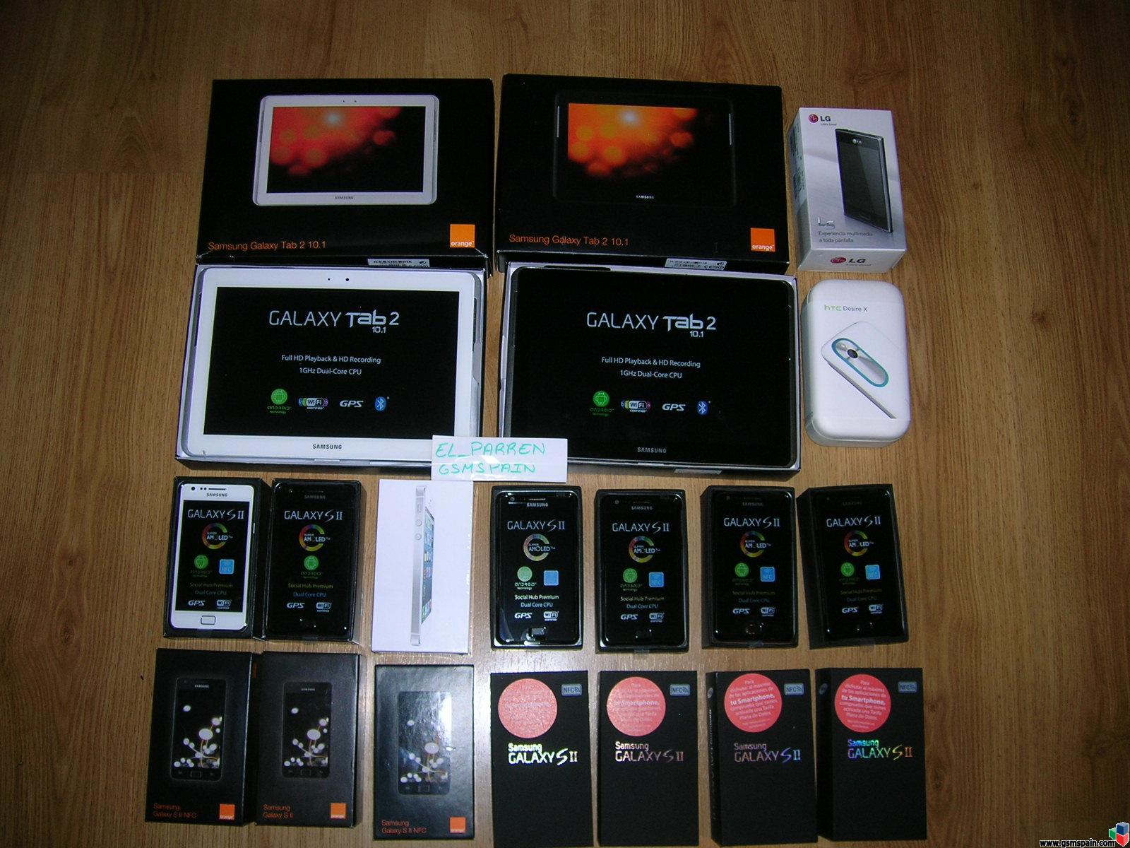 [VENDO] iPhone 5, Galaxy S2, Galaxy Tab 2 10.1, HTC Desire X, LG L5. ORANGE y VODAFONE
