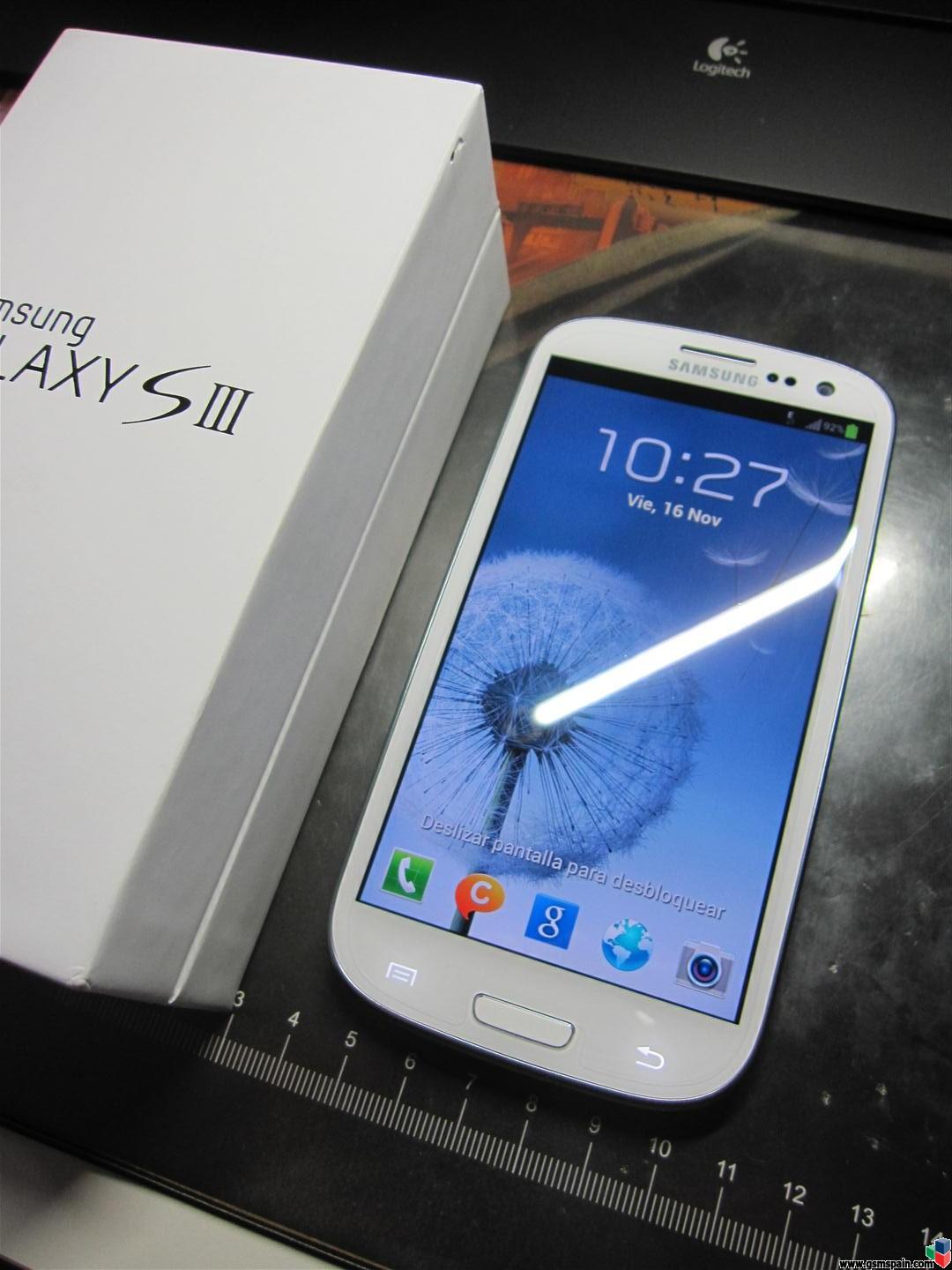 [VENDO] Samsung Galaxy S3 Blanco libre de origen 16GB+16GB en caja con factura.