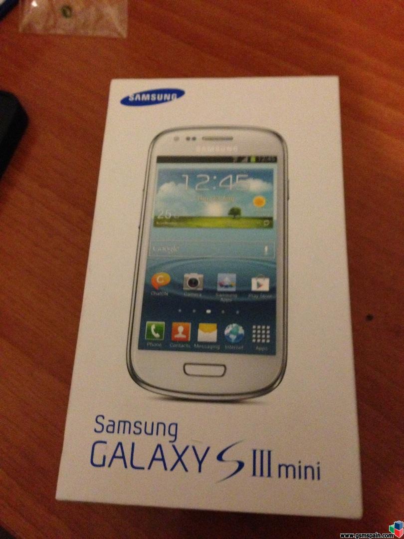 [vendo] Vendo Galaxy S3 Mini Azul  Libre De Origen A Estrenar Y Factura