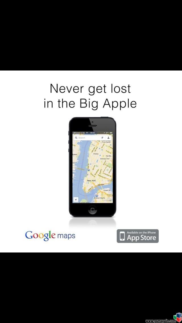 [APP] Google maps ha vuelto en ios 6!!!