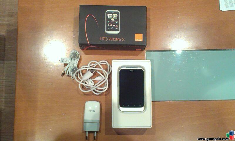 [VENDO] HTC Wildfire S Blanca de Orange