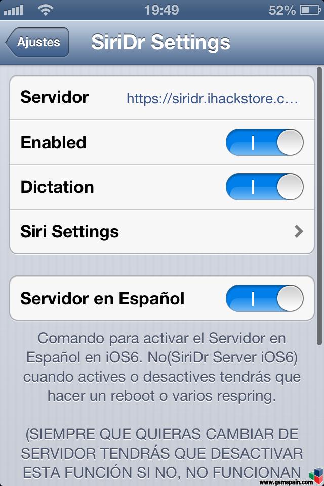 [TUTORIAL] Siri oficial para nuestros IPHONE 4 en iOS 6.1