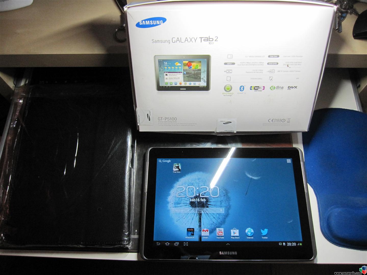 [VENDO] Tablet Galaxy Tab 2 10.1" 16GB, 3G Telefono Libre de origen, mas funda piel