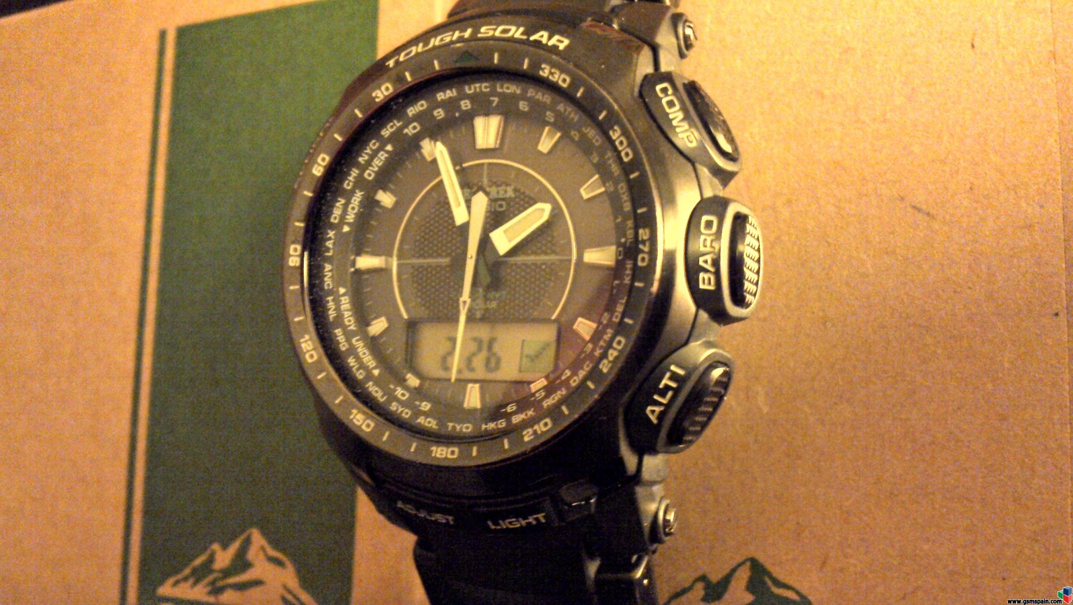 [VENDO] Casio Protek PRW-5100 (reloj multifuncion)